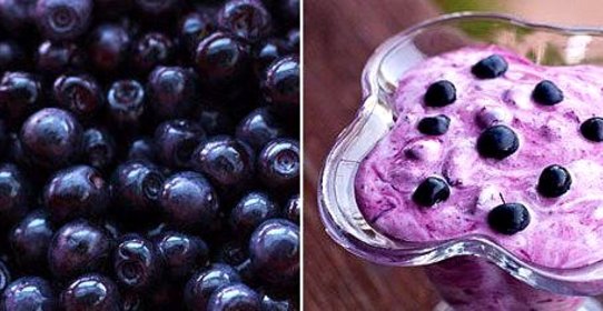 Черничный крем