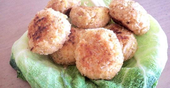 Котлеты из савойской капусты