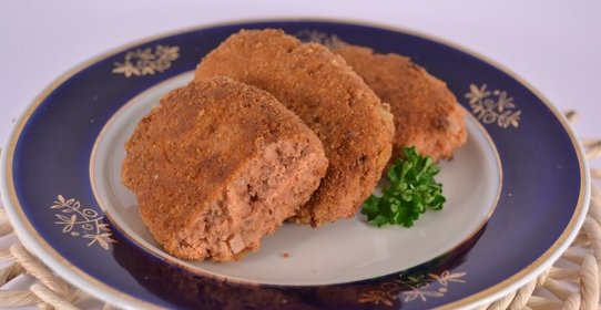 Котлеты из фарша лосося