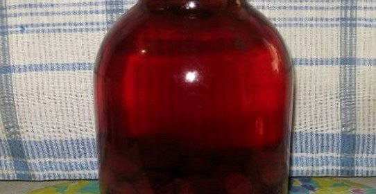 Компот из вишни на зиму без стерилизации