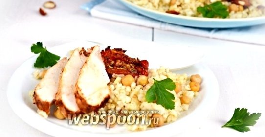 Салат из булгура с курицей