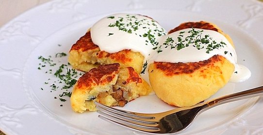 Зразы с шампиньонами