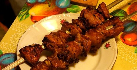 Шашлык из телятины