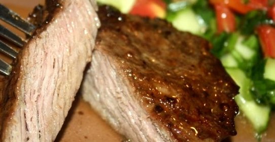 Мраморная говядина на мангале