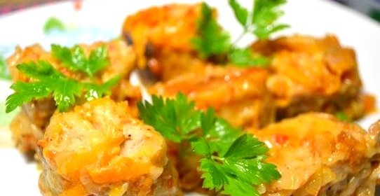 Манты в сковороде