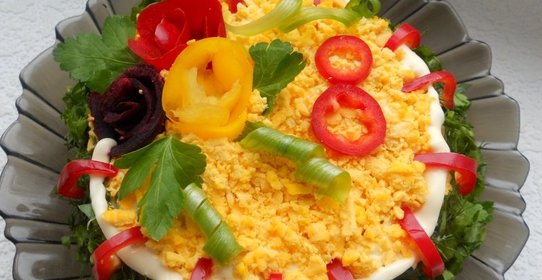 Салат 8 Марта