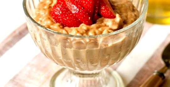 Рисовый пудинг с шоколадом