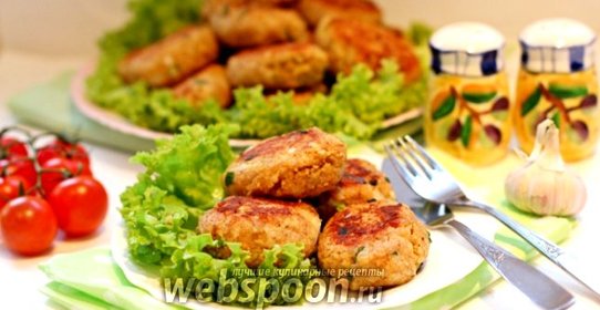 Котлеты из киноа и булгура