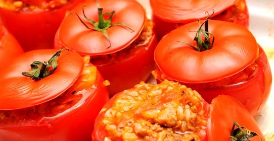 Помидоры, фаршированные фаршем