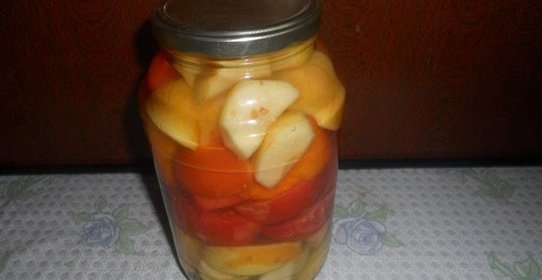 Салат из помидоров на зиму без стерилизации