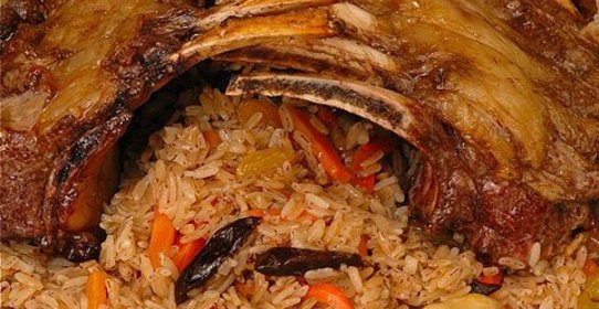 Плов с ягнятиной