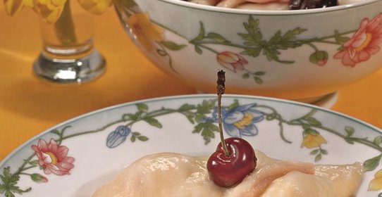 Вареники с вишней