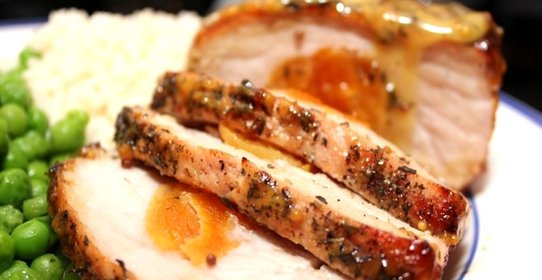 Свинина с абрикосом по-азиатски