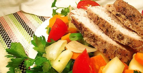 Свинина в пароварке