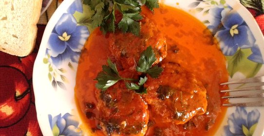 Куриные котлеты в томате