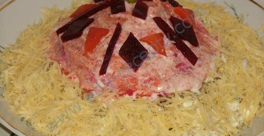 Салат вареная говядина с картофелем