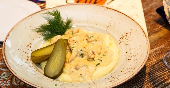 Бефстроганов из курицы