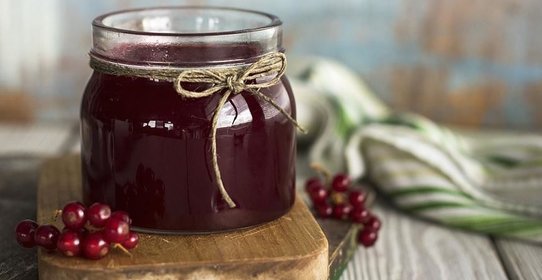 Желе из красной смородины