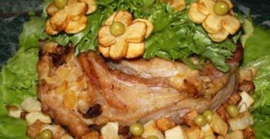 Ребрышки деликатесные фаршированные