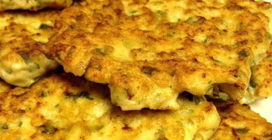 Котлеты из куриного фарша с зеленью