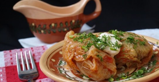 Голубцы из савойской капусты