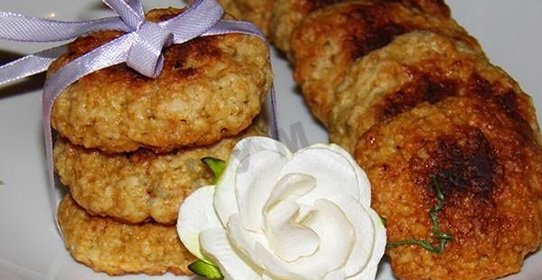 Гречневые котлеты из гречки с грибами