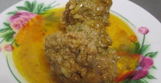 Тефтели в овощном соусе