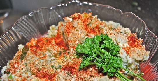 Картофельный салат с сельдереем