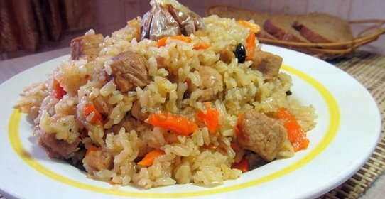 Плов со свининой в мультиварке