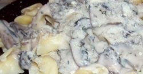 Сказочные пельмени с грибами Портобелло