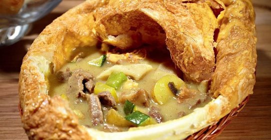 Говядина с соусом карри от тетушки Мими