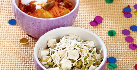 Два салата для сытного полдника