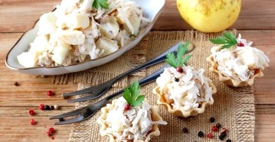 Салат из сельдерея и яблок