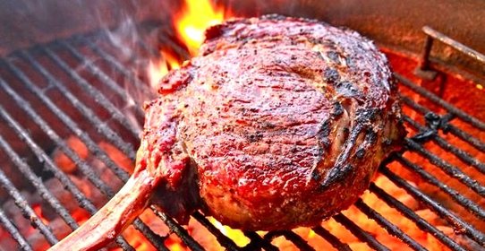 Говядина на углях