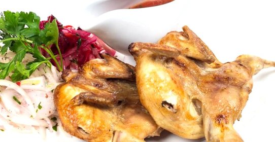 Шашлык из перепелов