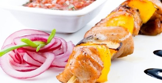 Шашлык из форели