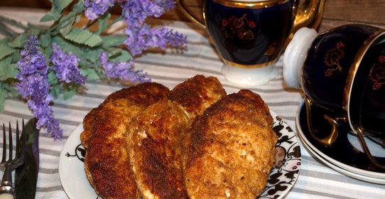 Нежные куриные котлеты