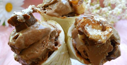 Мороженое шоколадное