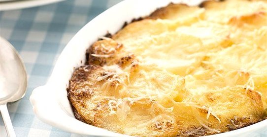 Картофельный гратэн со сливками