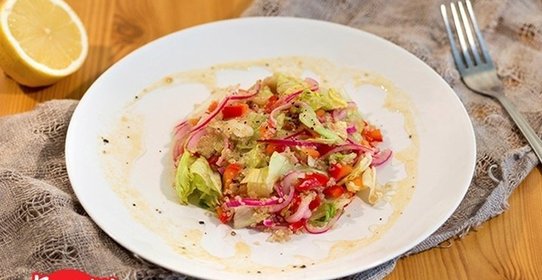 Овощной салат с киноа