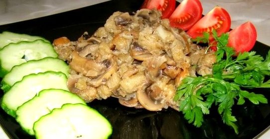 Шампиньоны в мультиварке Поларис