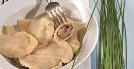 Пельмени с утиным фаршем