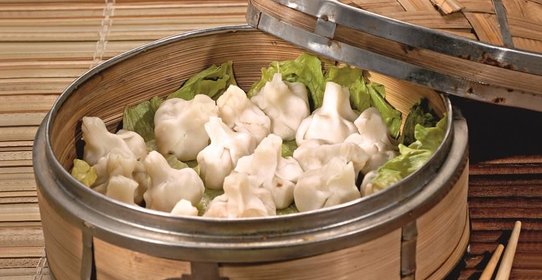 Вонтоны с креветками