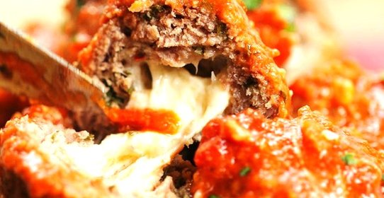 Котлеты с моцареллой