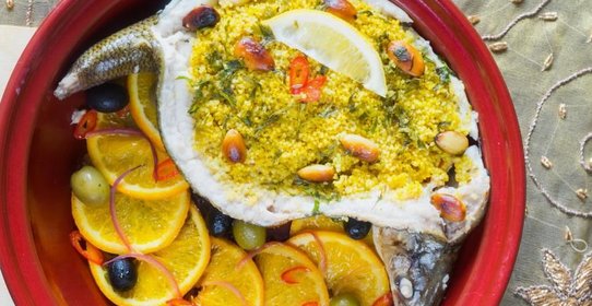 Сиг по-мароккански в тажине