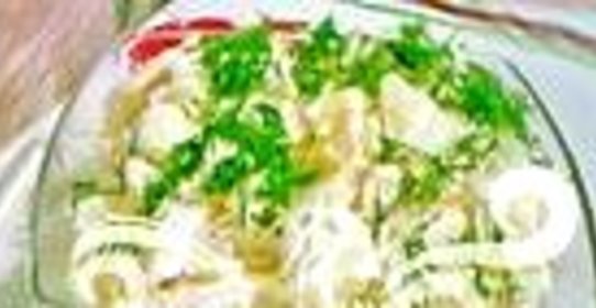 Салат из белокочанной капусты с апельсинами и лимоном