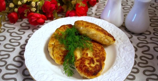 Диетические котлеты из курицы
