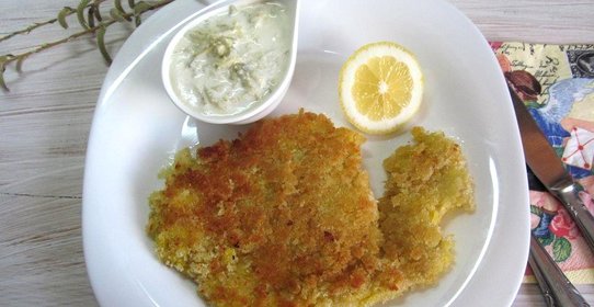 Куриные грудки с имбирем в панировке