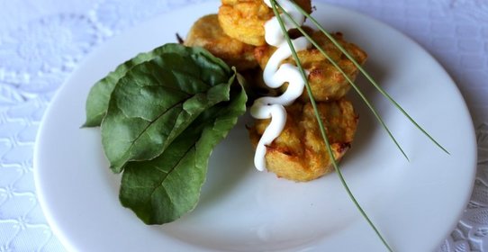 Картофельные котлеты с луком