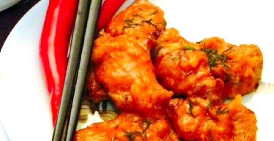 Свинина в имбирном соусе по-китайски